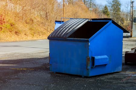 Dumpster Pad Cleaning